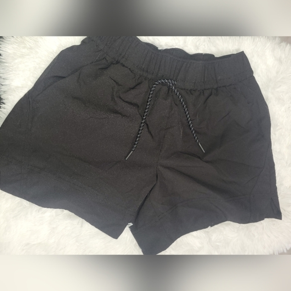 Sleek Black Women's Athletic Shorts Berkley Jensen Size # S